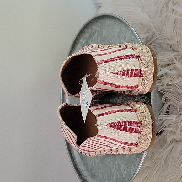 Time and Tru striped memory foam espadrille womens size 10 - Picture 5 of 5